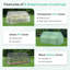 6'X3'x3' Mini Greenhouse, Includes 3 Covers