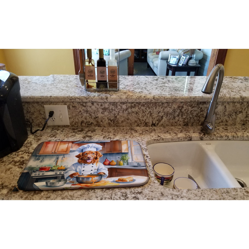 Nova Scotia Duck Tolling Retriever The Chef Dish Drying Mat