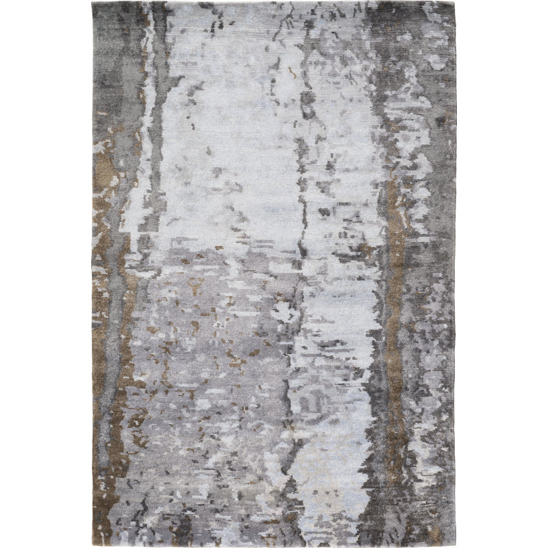 David Rockwell Tidal Moonlight Area Rug, Rectangle 7' x 10'