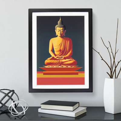 Splendorous Buddha - Framed Print