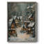 «Christmas Holiday Art DCxx III», reproduction encadrée - bois massif-318638097