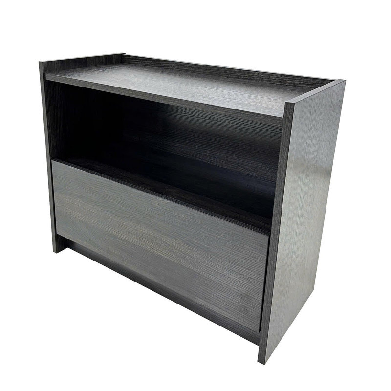 Table de chevet Robin en gris foncé
