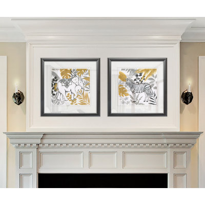 " Jungle Elephant " 2 - Pieces