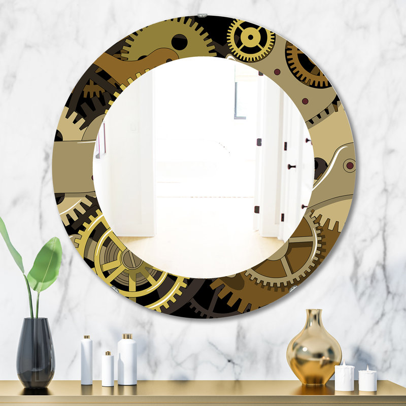 Miroir mural Gear Gear, H 31,5 po x l 23,7 po
