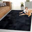 Studio Geometric Handwoven Leather Rug with Felt-1235644752
