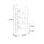 Tablette moderne en acier inoxydable-1506558076