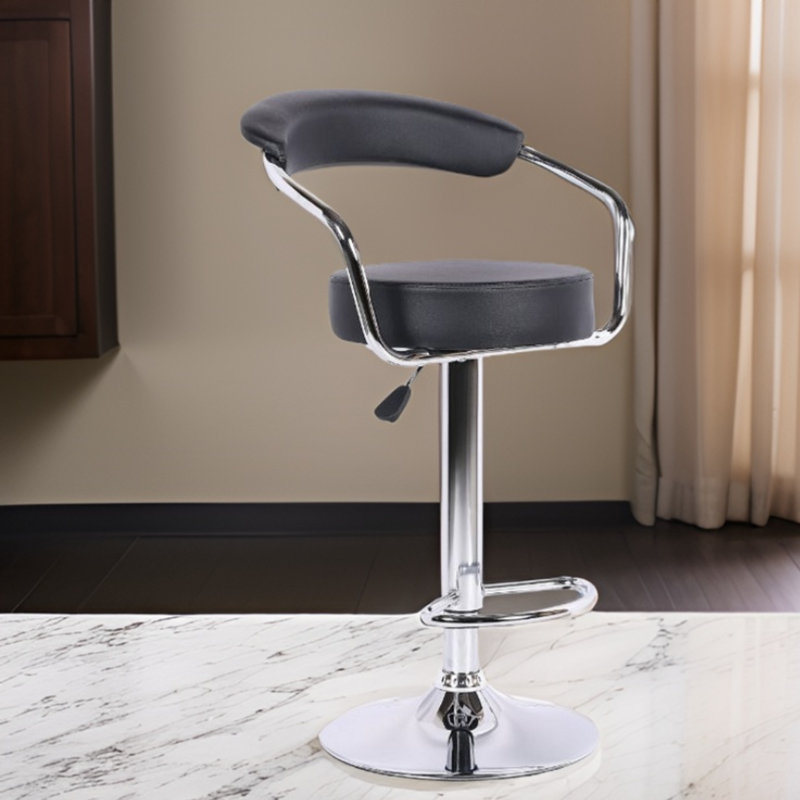 Tabouret Drit Aedan, Noir