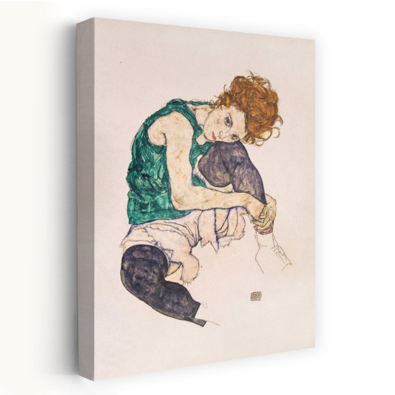 Art contemporain rétro expressionniste classique, H 48 po x l 32 po