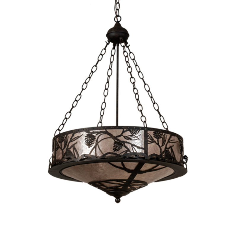 Whispering Pines 4 - Light Chandelier