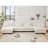 Free Combination Modular Sectional Sofa,U Shaped Couch For Living Room, 4-Seater Comfy Cloud Couch With 2 Ottomans, Chenille-231708664