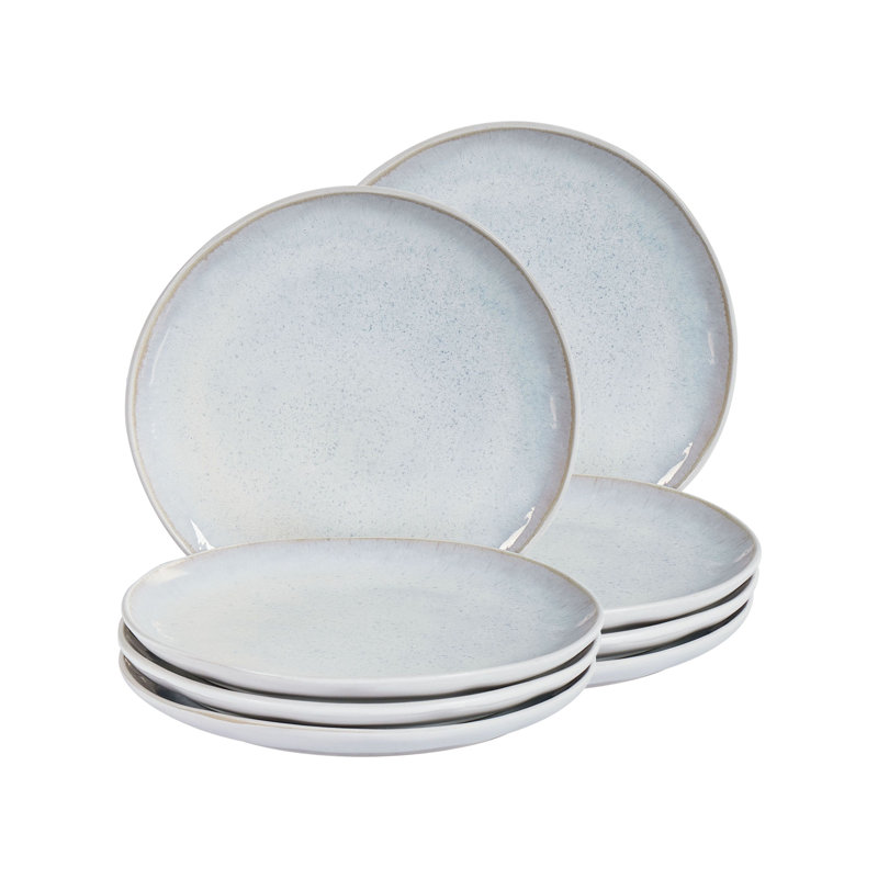 SESAME 21cm Handmade Stoneware Salad/Dessert Plate