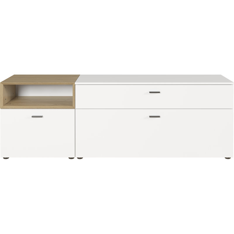 Aadham Unfinished TV Stand for TVs up to 75