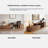 Modern Extendable Walnut TV Stand With Storage(88"-115")