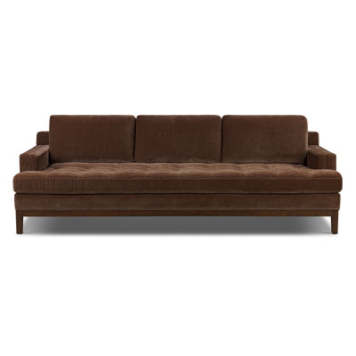Vernon 99" Velvet Sofa