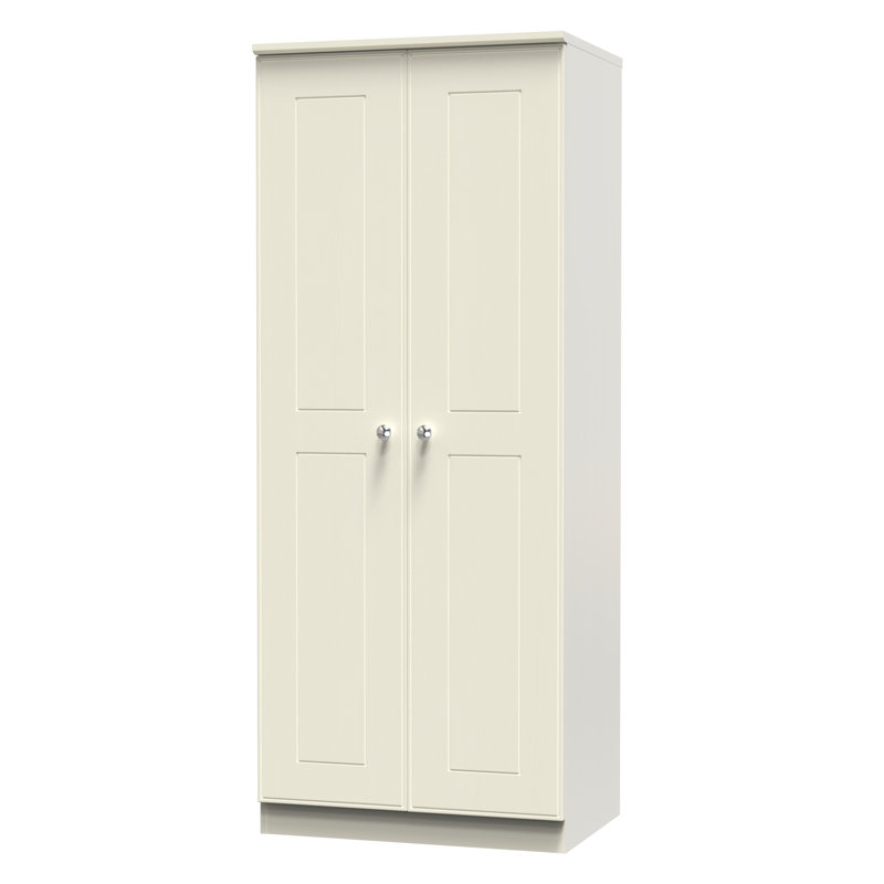 Conners Manufactured Wood Wardrobe, Cream Ash