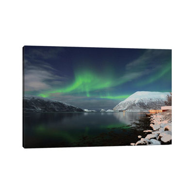 Polar Lights In Northern Norway by Elmar Weiss - Wrapped Canvas Print