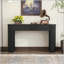 Console moderne avec design cannelé et plateau ovale-1488101583