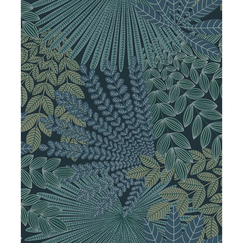 Papier peint feuilles de velours borestapeter