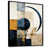 Black Floater Framed