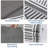 Outdoor Rug Waterproof All-Weather RV Awning Mat, Modern Neutral Plastic Straw Outside Camping Rug for Large Patio, Deck, Backyard-1118222842-1118222788