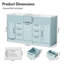 Ensemble de meuble-lavabo double 60 po avec lavabo intégré et rangement 60 po-1829939860