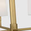 Thomas O'Brien Danica 4 Light Dining Room Chandelier With White Linen Shade-95350229-95350231