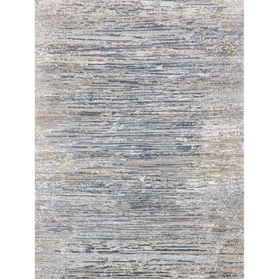 Hand Knotted Abstract Indoor Rug