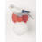 The Parrot Party 1 - Light Coral/Cream Armed Sconce