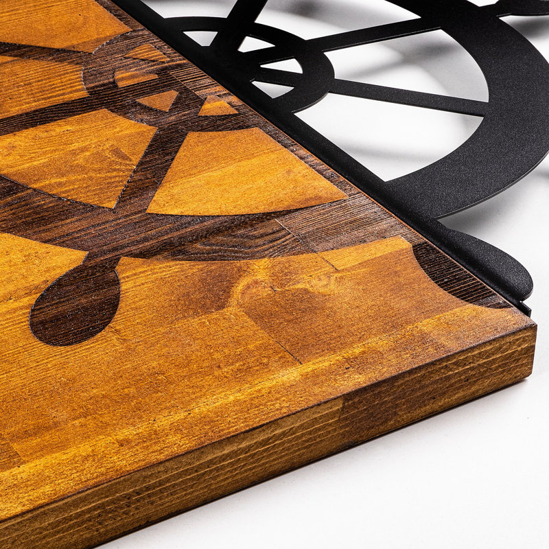 Transportation Wall Decor on Solid Wood