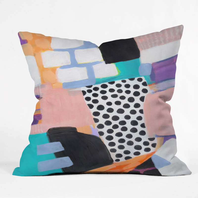 Coussin intérieur/extérieur après heures laura fedorowicz, 18 po x 18 po
