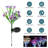 4 Color Solar Powered Flower Lights Pathway Lamp-98495879