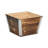 Cavorn Tapered Square Brown Planter Bucket-1937800473