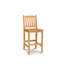 30" Teak Patio Bar Stool