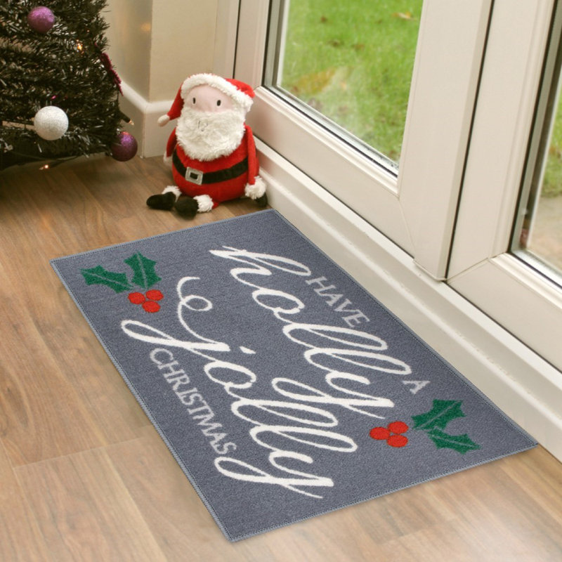Non-Slip Christmas Indoor Doormat
