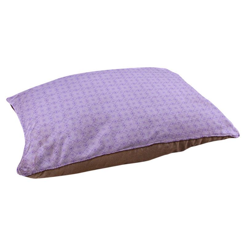 Coussin pour chien/classique à chariot Campion, Grand (l 50 po x P 40 po x H 17 po), Mauve
