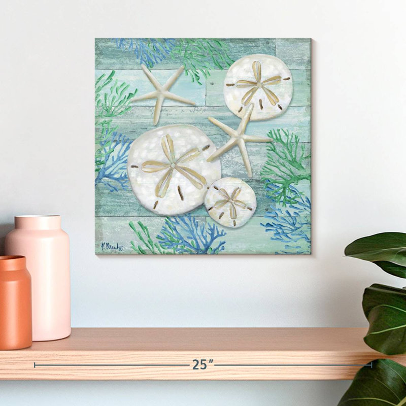 Brampt Clearwater Shells II, 16" H x 16" W