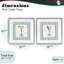 Summer Drinks on Stripes, ensemble de 2 reproductions encadrées sous verre, par Susan Jill-2076146124-2076146127