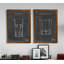 «Barware Blueprint I» par Antonyus Bunjamin (Abe) - ensemble de 2 reproductions d'art encadrées-921238734-921232696-921232701