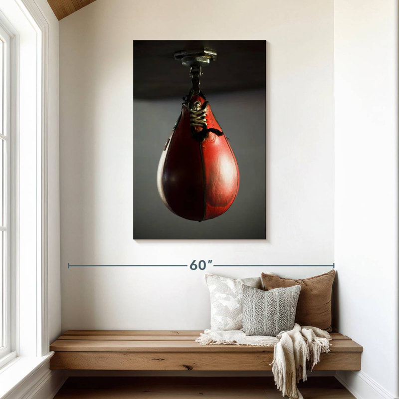 Sireci Boxing Speed Bag, 45" H x 30" W