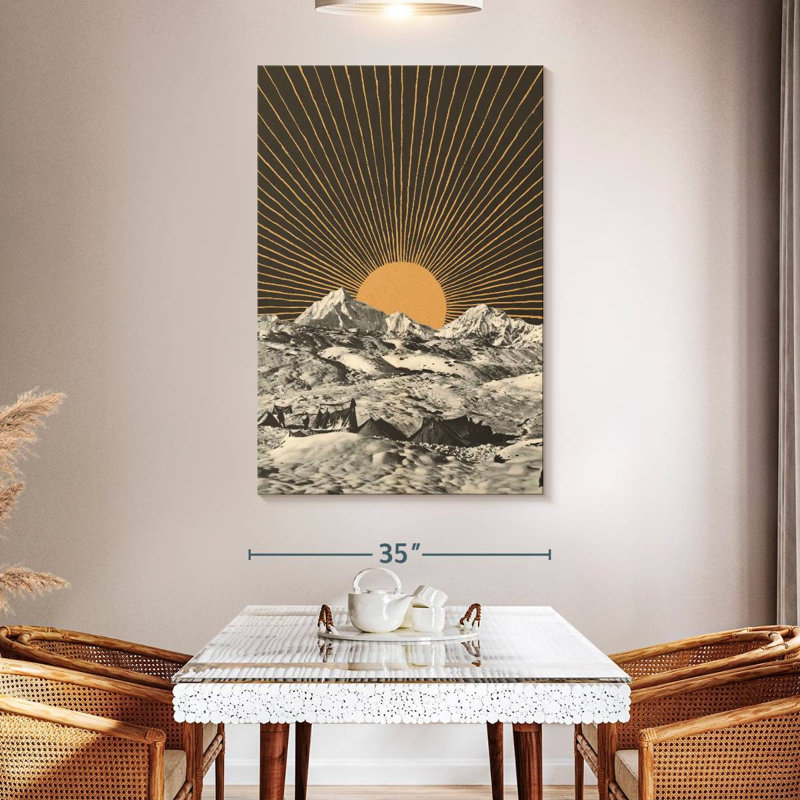 Oberle Mountainscape V, 51" H x 34" W