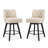 Bianny Swivel Upholstered Counter Stool-448924903