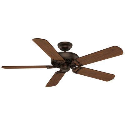 54" Panama 5 - Blade Standard Ceiling Fan with Wall Control