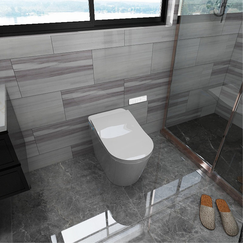 Toilette intelligente avec siège chauffant intégré