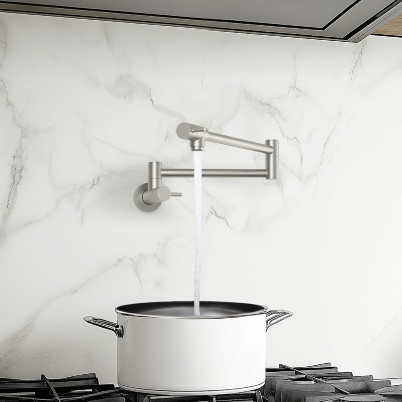 Robinet de cuisine, Nickel brossé