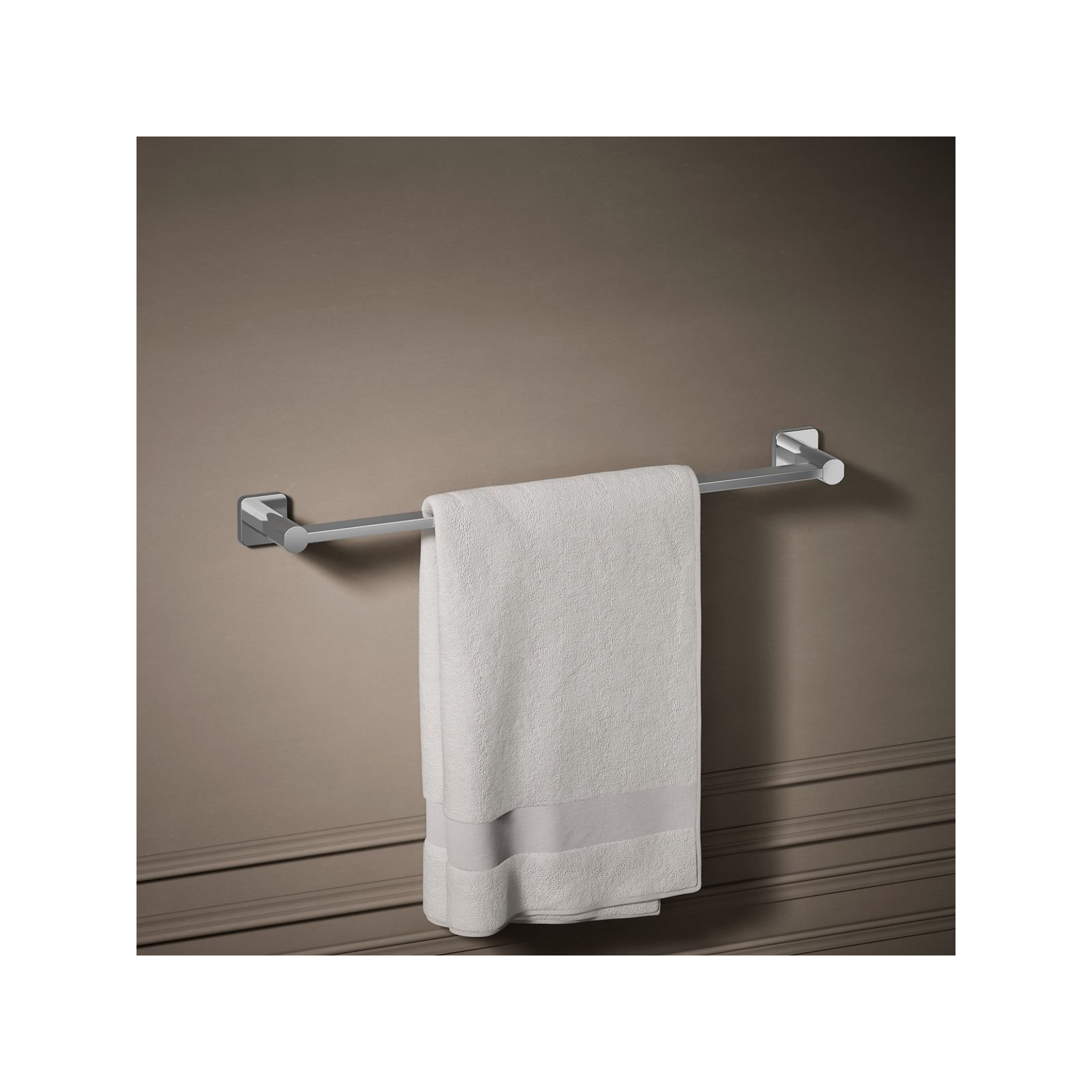 Parallel Towel Bar, Polished Chrome, 24"W
