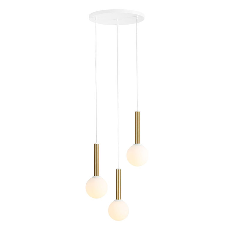 Manohar 3 - Light Cluster Pendant, White