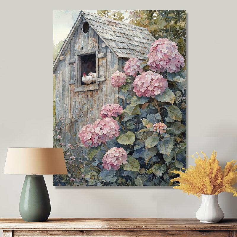 Dolcater - impressions sur toile florales, H 32 po x l 16 po, Toile tendue, Ne s’applique pas