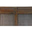 Asian Classic Stained Wood Pivot Screen Door