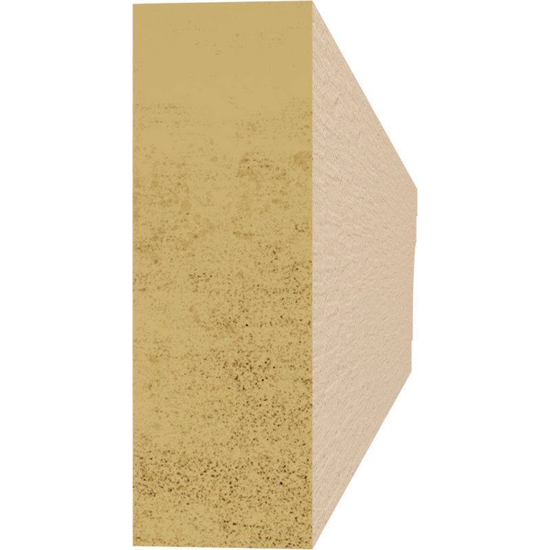 Bois de méditerranée TimberThane Ra partier, brun clair apprêté, H 6 po x l 32 po x P 2 po