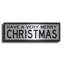 «Have a Very Merry Christmas» par Cindy Jacobs, art mural en métal-585029830